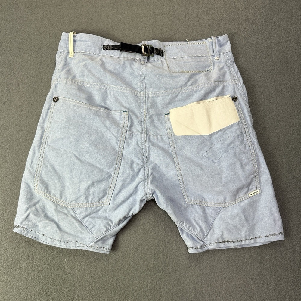 G-Star 5620 SoHo Loose Tapered 1/2 Shorts Size 30 Jeans Hose Raw Organic Blue - Picture 11 of 14